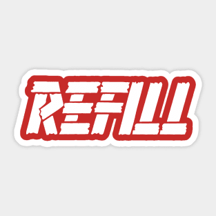 refill Sticker